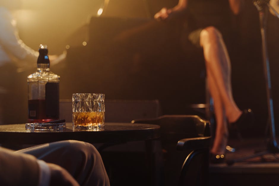 VIP lounge with special entertainment performances and luxury atmosphere